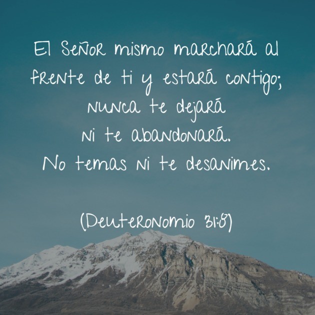 Dios nunca abandona a sus hijos.