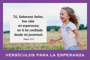 versiculos para la esperanza